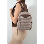 Silver & Polo Kahve Sarı - Kahve SP906 Kadın Sırt Çantası