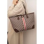 Silver Polo Kahve SP1169 Kadın Omuz Shopper Çanta