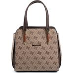 Silver & Polo Koyu Bej - Kahve SP1136 Kadın El Çantası