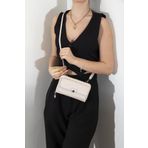 Silver Polo NV921 Bej Kadın Askılı Cüzdan