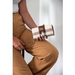 Silver Polo NV928 Krem Taba Kadın Kartlık Cüzdan