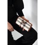 Silver Polo Silver Polo Kadın Cüzdan Kartlık Krem - Taba NV665