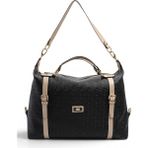 Silver & Polo Silver Polo Siyah - S.nut Logolu Kadın Seyahat Çantası SP1064