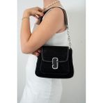 Silver & Polo Silver Polo SP1147 Kadın Omuz Çantası Fashion Siyah-Siyah