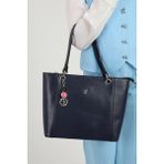 Silver & Polo Silver Polo SP1176 Kadın Omuz Çantası Düz Lacivert-Lacivert