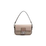 Silver & Polo Silver Polo SP1179 Kadın Omuz Çantası Düz Koyu Bej-Latte