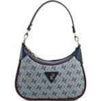 Silver & Polo Silver Polo SP1180 Kadın Omuz Çantası Monogram Gri-Laci-Bordo