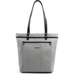 Silver & Polo Silver Polo SP1203 Kadın Omuz Çantası Hasır Siyah Beyaz-Siyah