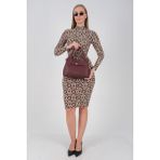 Silver & Polo Silver Polo SP1240 Kadın Omuz Çantası Mini Rolax Bordo-Bordo