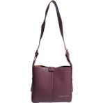 Silver & Polo Silver Polo SP1249 Kadın Omuz Çantası Mini Rolax Bordo-Bordo