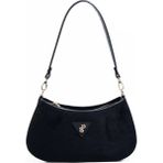 Silver & Polo Silver Polo SP1251 Kadın Omuz Çantası Süet Siyah-Siyah
