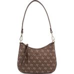 Silver & Polo Silver Polo SP1259 Kadın Omuz Çantası Monogram Kahve-Kahve