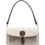 Silver & Polo Silver Polo SP1279 Kadın Omuz Çantası Düz BEJ-M105KOYU BEJ-M105KAHVE