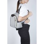 Silver & Polo Silver Polo SP906 Kadın Sırt Çantası Hasır Siyah Beyaz-Siyah