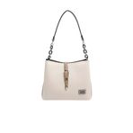 Silver Polo Silver & Polo SP974 Kadın Omuz Çantası Düz Bej-Latte