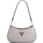 Silver & Polo SP1251 Kadın Omuz Çantası Ekose Line Kare Kum Beji
