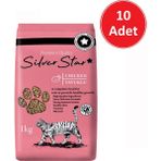 Silver Star Tavuklu Yetişkin 10x1 kg Kedi Maması