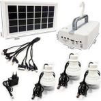 Silver Toss SR-1901 1W+46 LED Projektör Güneş Panelli 3 Ampullü El Feneri