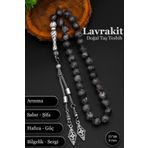 SİLVERA TELKARİ Erkek Doğal Taş Tesbih Lavrakit Tesbih 8 mm BT038