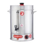 Silverinox 23 lt Çevirmeli Metal Musluklu 250 Bardak Çay Makinesi