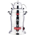 Silverinox Çay Semaveri 1 Demlik 10 Lt. 1500 W. Profesyonel Endüstriyel
