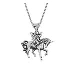 Silverlina Perili Unicorn Gümüş Kolye