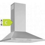 Silverline 2240 60 cm C Sınıfı 3 Kademeli Mekanik Duvar Tipi Davlumbaz Inox