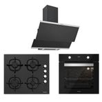 Silverline 3420 Classy 60 - CS5343B01 - BO6502B02 Siyah Ankastre Set