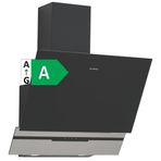Silverline 3450 Slim-Line Basic A Sınıfı 3 Kademeli Mekanik Duvar Tipi Davlumbaz Siyah