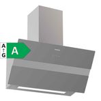 Silverline 3472 Bold 60 cm A Sınıfı Dokunmatik Duvar Tipi Cam Dekoratif Davlumbaz Gri