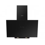 Silverline 3481 Flam Siyah 60 cm Cam Davlumbaz
