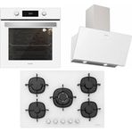 Silverline Beyaz 60 cm - CS5365W01 - B06504W01 Beyaz 3'lü Ankastre Set