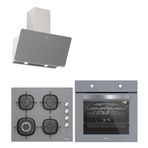 Silverline BO6501S01 - 3457 Soho - CS5629S01 3'lü Inox Ankastre Set