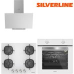 Silverline BO6501W01 - 3481 - CS5623W01 Beyaz 3'lü Ankastre Set