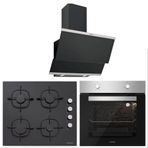 Silverline BO6501X01 - CS5335B01 - 3420 Classy 60 3'lü Siyah Ankastre Set