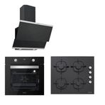 Silverline BO6502B02 - CS5335B01 - 3420 Classy 60 3'lü Siyah Ankastre Set