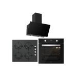 Silverline Bo6502b02 - Cs5665b01 65 Cm Ocak- 3457 Soho 60 Siyah Cam Ankastre Set