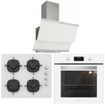 Silverline BO6502W01 - CS5335W01 - 3420W Beyaz 3'lü Ankastre Set