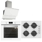 Silverline BO6502W01 - CS5349W01 - Classy 3420 3'lü Beyaz Ankastre Set