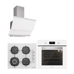 Silverline BO6502W02-3420 W CLA-CS5629W01 Ankastre Set