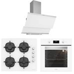 Silverline BO6502W02 - CS5343W01 - 3420 Classy 60 3'lü Beyaz Ankastre Set