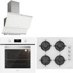 Silverline BO6502W02 - CS5349W01 - 3420 3'lü Beyaz Ankastre Set