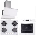 Silverline BO6502W02 - CS5436W01 - 3420 Classy Beyaz Ankastre Set