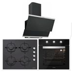 Silverline BO6503B01 - CS5335b01 - 3420 Classy 60 3'lü Siyah Ankastre Set