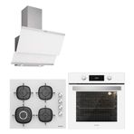 Silverline BO6504W01 - 3420 W CLA - CS5629W01 3'lü Beyaz Ankastre Set