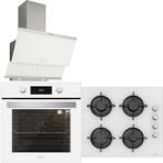 Silverline BO6504W01 - CS5349W01 - 3420 3'lü Beyaz Ankastre Set