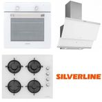 Silverline Classy BO6275W01 - CS5349W01 - 3420 3'lü Beyaz Ankastre Set