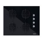 Silverline CS5665B01 Siyah Cam 65 cm Ankastre Ocak