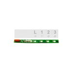 Silverline Davlumbaz Kontrol Paneli Dokunmatik Kart Lamba-1-2-3 Tuş Kartı Touch Beyaz Ledli Anahtar