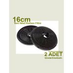 Silverline Esty 3129.9.110.02 Ankastre Davlumbaz Aspiratör Için 2 Adet Yeni Nesil Karbon Filtre YT971.1000.96
